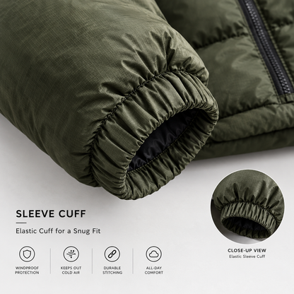Premium  Puffer Jacket N/F [OLIVE]