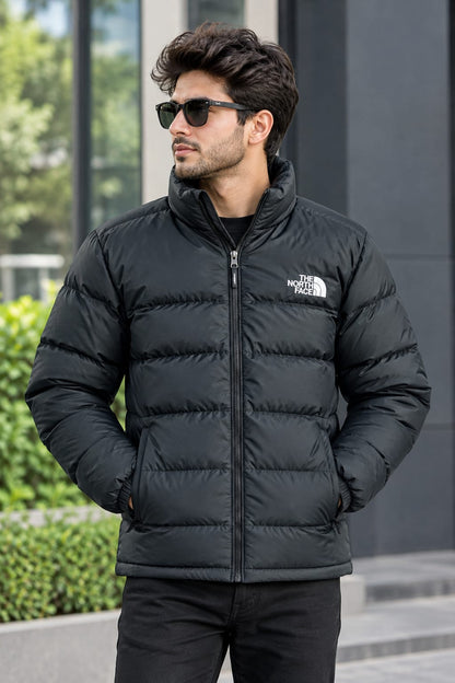 Premium  Puffer Jacket N/F [BLACK]